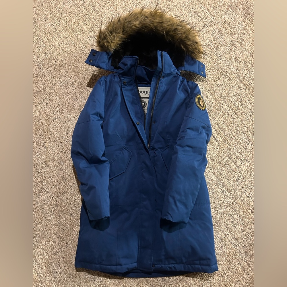 Toboggan Women’s Down Filled Winter Parka Jacket Size Large